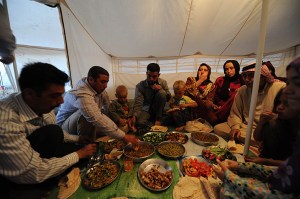 Syrian Refugees celebrate Ramadan